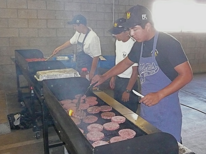 Explorer Benefit Cookout Raises Over $3500