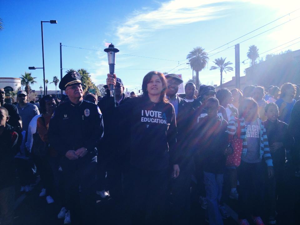 Chief Marches in MLK Day Parade after Discriminating Against Phoenix Officers