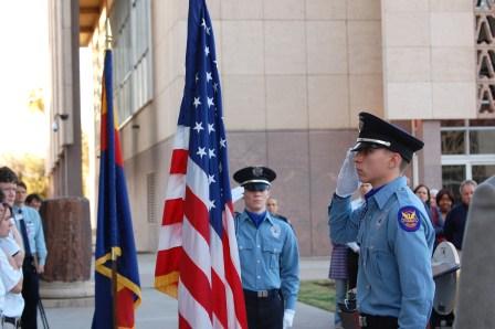 PPD Explorers Render Honors